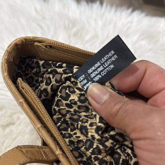 SIERRA VALLEY Tan Leather Women's Bag - Picture 9 of 10